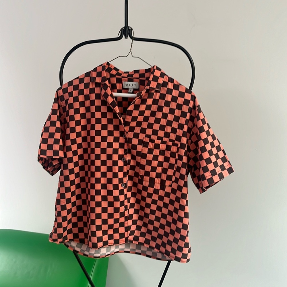 Wray NYC checkard top